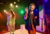 (left to right) Missy Wise Vanderzee and Kevin Webb in Kokandy Productions’ revival of Sunday in the Park with George .