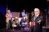 (left to right) Barbara Figgins, Cassidy Slaughter-Mason, Evan Linder, Echaka Agba and Norm Woodel in The New Colony’s world premiere SCAPEGOAT; OR (WHY THE DEVIL ALWAYS LOVED US) by Connor McNamara, directed by Kristina Valada-Viars.