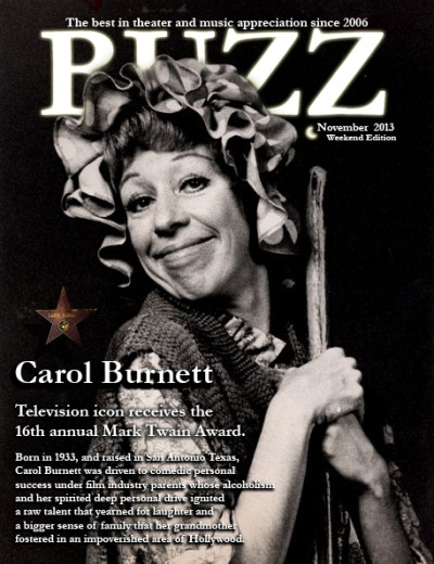 Carol Burnett Awarded the Mark Twain
