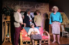 (left to right) Danne Taylor, David Cerda, Ryan Oates, Grant Drager and Ed Jones in Hell in a Handbag Productions’ hit parody THE GOLDEN GIRLS: The Lost Episodes, Vol. 3.