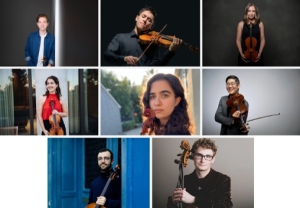 Photo credits l-r, t-b: Jacques Forestier, David Bernat, Claire Bourg, Rannveig Marta Sarc, Cara Pogossian, Brian Hong, Edvard Pogossian, Alexander Hersh.