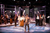 (front center) Pavi Proczko with (back, l tor) Jacob Fjare, Chase Wheaton-Werle, Arielle Leverett, Daniel Leahy, Sam Massey, Laura Degrenia, Michael Kingston, Genevieve Thiers and Rob Brady in Lost and Found Productions’ world premiere musical ‘Burnham’s Dream: The White City’
